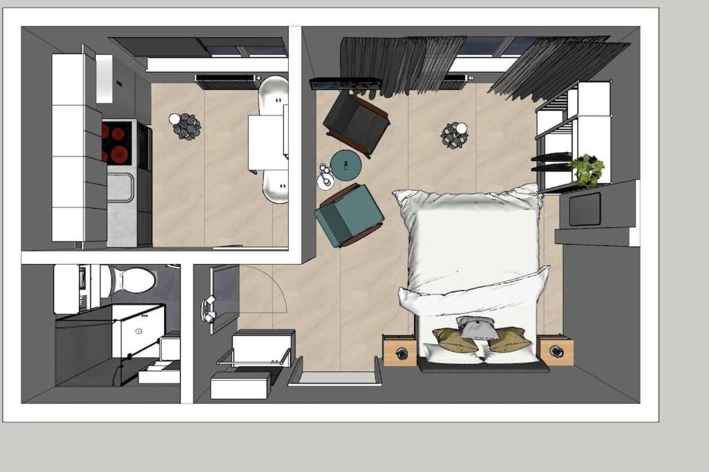 גראץ City Apartment Rudolf 26M2 מראה חיצוני תמונה